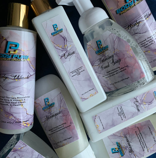 Premium Deluxe Bundle (Body Wash Shampoo Lotion Hand Soap)